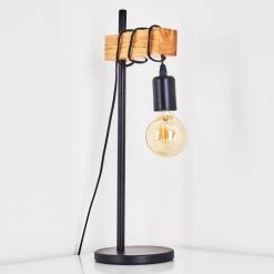 Hofstein Barbengo Tischleuchte Schwarz, Braun, 1-flammig 30 Hofstein Barbengo Tischleuchte Schwarz, Braun, 1-flammig -Günstiges Tischlampen Geschäft barbengo tischleuchte h3281475 do1 13