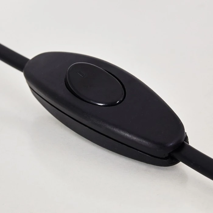 Hofstein Barbengo Tischleuchte Schwarz, Braun, 1-flammig 17 Hofstein Barbengo Tischleuchte Schwarz, Braun, 1-flammig – Bild 15