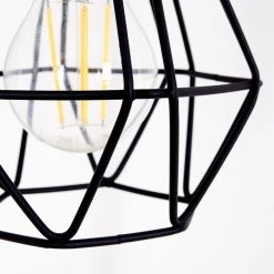 Hofstein Barbengo Tischleuchte Schwarz, Holz hell, 1-flammig -Günstiges Tischlampen Geschäft barbengo tischleuchte h3357620 6