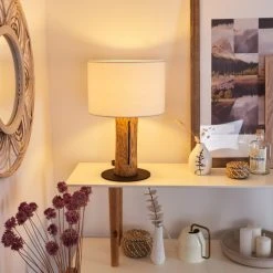 Hofstein Baret Tischleuchte Schwarz, Naturfarben, 1-flammig 20 Hofstein Baret Tischleuchte Schwarz, Naturfarben, 1-flammig -Günstiges Tischlampen Geschäft baret tischleuchte h3445181 8