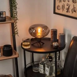 Hofstein Barnegat Tischleuchte Schwarz, 1-flammig -Günstiges Tischlampen Geschäft barnegat tischleuchte h3536735 6