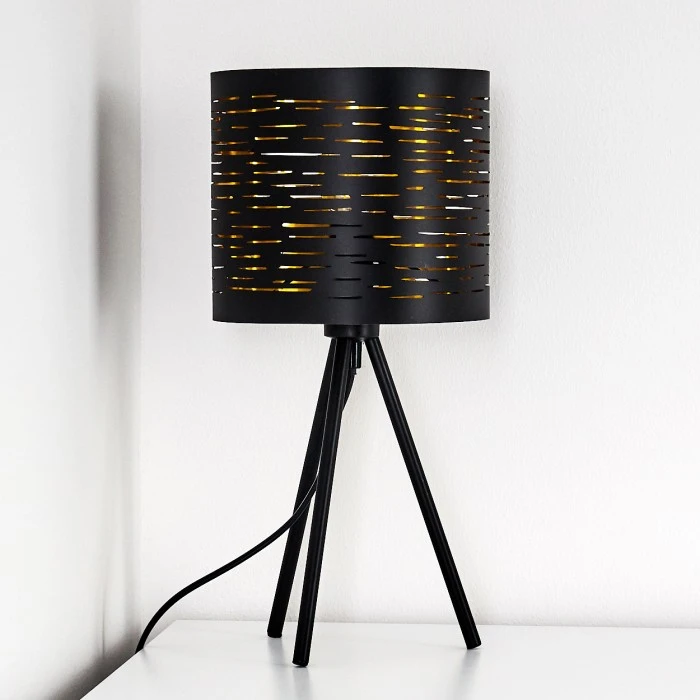 Hofstein Bathinda Tischleuchte Schwarz, 1-flammig 16 Hofstein Bathinda Tischleuchte Schwarz, 1-flammig – Bild 14