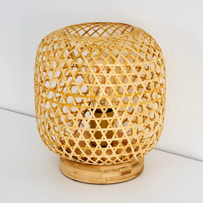 Hofstein Batumi Tischleuchte Braun, 1-flammig 10 Hofstein Batumi Tischleuchte Braun, 1-flammig – Bild 8