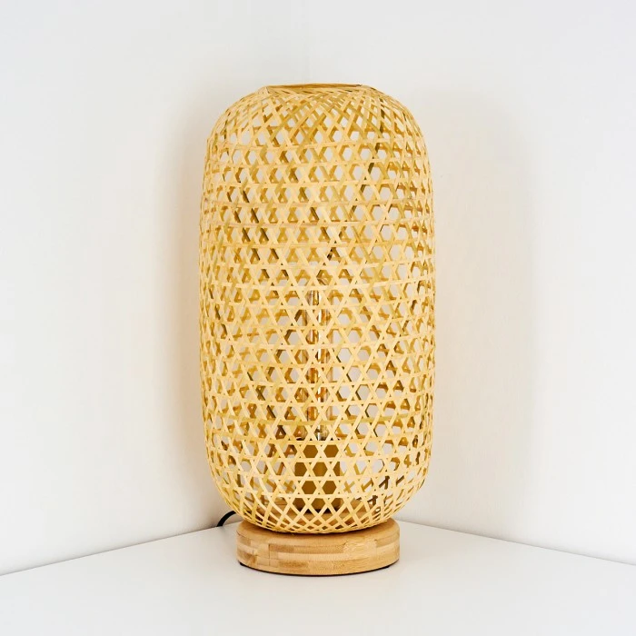 Hofstein Batumi Tischleuchte Braun, 1-flammig 14 Hofstein Batumi Tischleuchte Braun, 1-flammig – Bild 12