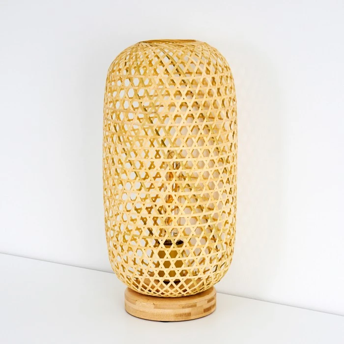 Hofstein Batumi Tischleuchte Braun, 1-flammig 8 Hofstein Batumi Tischleuchte Braun, 1-flammig – Bild 6