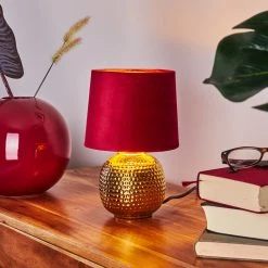 Hofstein Beddie Tischleuchte Gold, 1-flammig -Günstiges Tischlampen Geschäft beddie tischleuchte h3396797 10