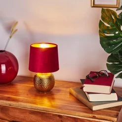 Hofstein Beddie Tischleuchte Gold, 1-flammig -Günstiges Tischlampen Geschäft beddie tischleuchte h3396797 6