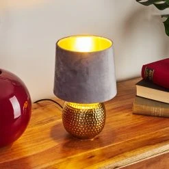 Hofstein Beddie Tischleuchte Gold, 1-flammig -Günstiges Tischlampen Geschäft beddie tischleuchte h3396810 6