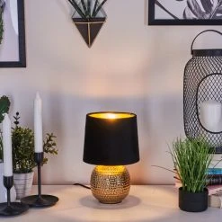 Hofstein Beddie Tischleuchte Gold, 1-flammig 20 Hofstein Beddie Tischleuchte Gold, 1-flammig -Günstiges Tischlampen Geschäft beddie tischleuchte h3569085 8