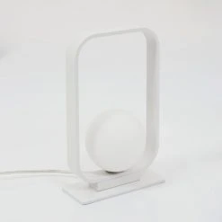 Hofstein Beland Tischleuchte Weiß, 1-flammig -Günstiges Tischlampen Geschäft beland tischleuchte h3454831 7