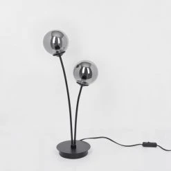 Hofstein Belleoram Tischleuchte LED Schwarz, 2-flammig -Günstiges Tischlampen Geschäft belleoram tischleuchte h3575215 7