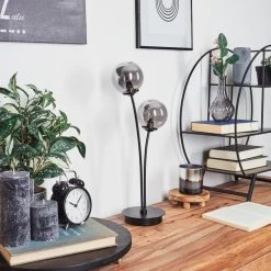 Hofstein Belleoram Tischleuchte LED Schwarz, 2-flammig -Günstiges Tischlampen Geschäft belleoram tischleuchte h3575215 9