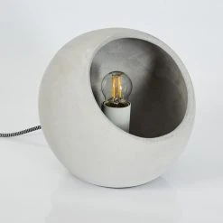 Hofstein Belltal Tischleuchte Grau, 1-flammig 21 Hofstein Belltal Tischleuchte Grau, 1-flammig -Günstiges Tischlampen Geschäft belltal tischleuchte h3398326 7