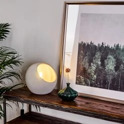 Hofstein Belltal Tischleuchte Grau, 1-flammig 23 Hofstein Belltal Tischleuchte Grau, 1-flammig -Günstiges Tischlampen Geschäft belltal tischleuchte h3398326 9