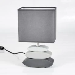 Hofstein Berghamn Tischleuchte Grau, Anthrazit, 1-flammig -Günstiges Tischlampen Geschäft berghamn tischleuchte h3596593 7