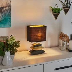 Hofstein Berghamn Tischleuchte Chrom, Schwarz, Gold, 1-flammig 20 Hofstein Berghamn Tischleuchte Chrom, Schwarz, Gold, 1-flammig -Günstiges Tischlampen Geschäft berghamn tischleuchte h3598313 6