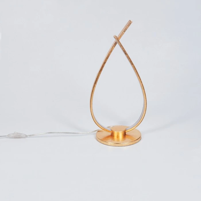 Hofstein Berisal Tischleuchte LED Gold, 1-flammig 10 Hofstein Berisal Tischleuchte LED Gold, 1-flammig – Bild 8