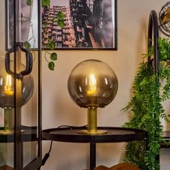 Hofstein Berle Tischleuchte Gold, 1-flammig -Günstiges Tischlampen Geschäft berle tischleuchte h3577516 8