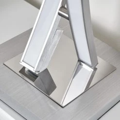 Hofstein Bernese Tischleuchte LED Nickel-Matt, Chrom, 2-flammig -Günstiges Tischlampen Geschäft bernese tischleuchte h3458174 5