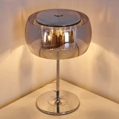 Hofstein Blacklick Tischleuchte Chrom, 3-flammig -Günstiges Tischlampen Geschäft blacklick tischleuchte h3315552 7