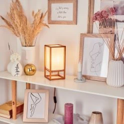 Hofstein Blandin Tischleuchte Naturfarben, 1-flammig -Günstiges Tischlampen Geschäft blandin tischleuchte h3545829 6