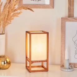 Hofstein Blandin Tischleuchte Naturfarben, 1-flammig -Günstiges Tischlampen Geschäft blandin tischleuchte h3545829 8