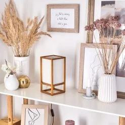 Hofstein Blandin Tischleuchte Naturfarben, 1-flammig -Günstiges Tischlampen Geschäft blandin tischleuchte h3545829 9