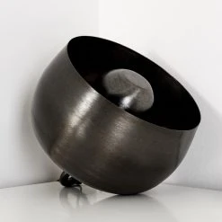 Hofstein Bluestone Tischleuchte Stahl gebürstet, 1-flammig -Günstiges Tischlampen Geschäft bluestone tischleuchte h3357781 10