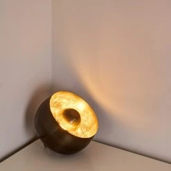 Hofstein Bluestone Tischleuchte Stahl gebürstet, 1-flammig -Günstiges Tischlampen Geschäft bluestone tischleuchte h3357781 4