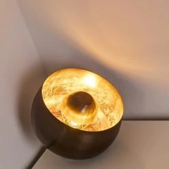 Hofstein Bluestone Tischleuchte Stahl gebürstet, 1-flammig -Günstiges Tischlampen Geschäft bluestone tischleuchte h3357781 7