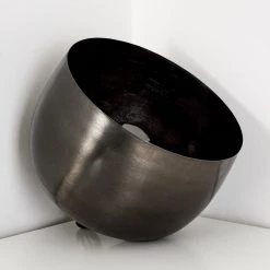 Hofstein Bluestone Tischleuchte Stahl geb&uuml;rstet, 1-flammig -Günstiges Tischlampen Geschäft bluestone tischleuchte h3357804 10