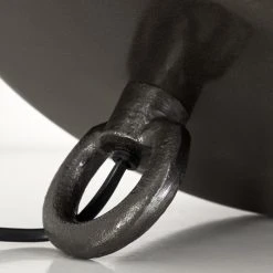 Hofstein Bluestone Tischleuchte Stahl geb&uuml;rstet, 1-flammig -Günstiges Tischlampen Geschäft bluestone tischleuchte h3357804 15