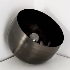 Hofstein Bluestone Tischleuchte Stahl geb&uuml;rstet, 1-flammig -Günstiges Tischlampen Geschäft bluestone tischleuchte h3357804 3