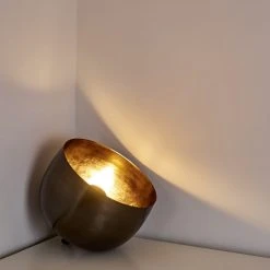 Hofstein Bluestone Tischleuchte Stahl geb&uuml;rstet, 1-flammig -Günstiges Tischlampen Geschäft bluestone tischleuchte h3357804 4