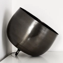 Hofstein Bluestone Tischleuchte Stahl geb&uuml;rstet, 1-flammig -Günstiges Tischlampen Geschäft bluestone tischleuchte h3357804 6