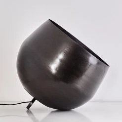 Hofstein Bluestone Tischleuchte Stahl gebürstet, 1-flammig -Günstiges Tischlampen Geschäft bluestone tischleuchte h3360774 10