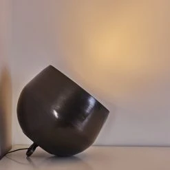 Hofstein Bluestone Tischleuchte Stahl gebürstet, 1-flammig -Günstiges Tischlampen Geschäft bluestone tischleuchte h3360774 6