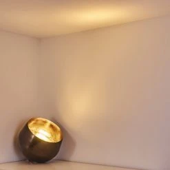 Hofstein Bluestone Tischleuchte Stahl gebürstet, 1-flammig -Günstiges Tischlampen Geschäft bluestone tischleuchte h3360774 7