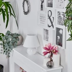 Hofstein Bodin Tischleuchte Weiß, 1-flammig -Günstiges Tischlampen Geschäft bodin tischleuchte h3557228 10