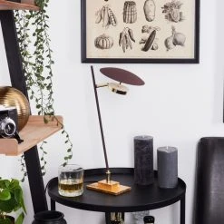 Hofstein Boissonie Tischleuchte LED Rostfarben, Gold, 1-flammig 25 Hofstein Boissonie Tischleuchte LED Rostfarben, Gold, 1-flammig -Günstiges Tischlampen Geschäft boissonie tischleuchte h3446331 11