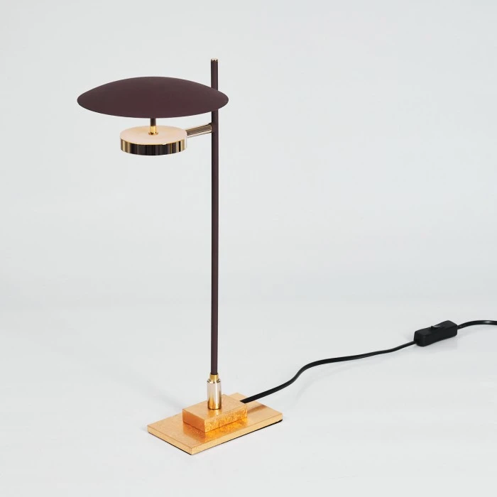 Hofstein Boissonie Tischleuchte LED Rostfarben, Gold, 1-flammig 10 Hofstein Boissonie Tischleuchte LED Rostfarben, Gold, 1-flammig – Bild 8