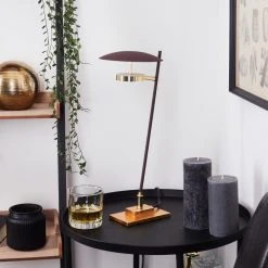 Hofstein Boissonie Tischleuchte LED Rostfarben, Gold, 1-flammig 23 Hofstein Boissonie Tischleuchte LED Rostfarben, Gold, 1-flammig -Günstiges Tischlampen Geschäft boissonie tischleuchte h3446331 9