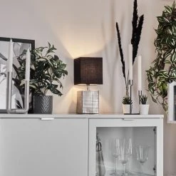 Hofstein Boldrarias Tischleuchte Chrom, Silber, 1-flammig -Günstiges Tischlampen Geschäft boldrarias tischleuchte h3596203 8