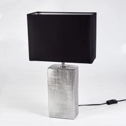 Hofstein Boldrarias Tischleuchte Chrom, Silber, 1-flammig -Günstiges Tischlampen Geschäft boldrarias tischleuchte h3597590 7