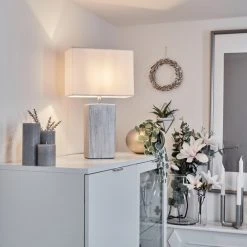 Hofstein Boldrarias Tischleuchte Chrom, Silber, 1-flammig -Günstiges Tischlampen Geschäft boldrarias tischleuchte h3600023 12