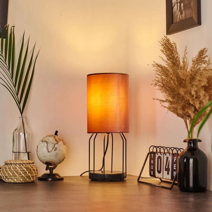 Hofstein Bornalle Tischleuchte Schwarz, 1-flammig 13 Hofstein Bornalle Tischleuchte Schwarz, 1-flammig – Bild 11