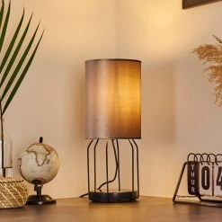 Hofstein Bornalle Tischleuchte Schwarz, 1-flammig -Günstiges Tischlampen Geschäft bornalle tischleuchte h3407851 10