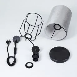 Hofstein Bornalle Tischleuchte Schwarz, 1-flammig -Günstiges Tischlampen Geschäft bornalle tischleuchte h3407851 4