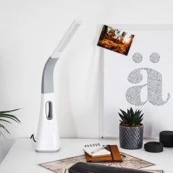 Hofstein Bratislava Tischleuchte LED Weiß, 1-flammig -Günstiges Tischlampen Geschäft bratislava tischleuchte h3370988 17