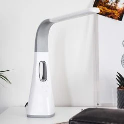 Hofstein Bratislava Tischleuchte LED Weiß, 1-flammig -Günstiges Tischlampen Geschäft bratislava tischleuchte h3370988 19